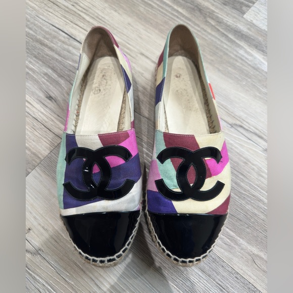 Chanel Multicolor Espadrilles size 38 - Picture 2 of 4